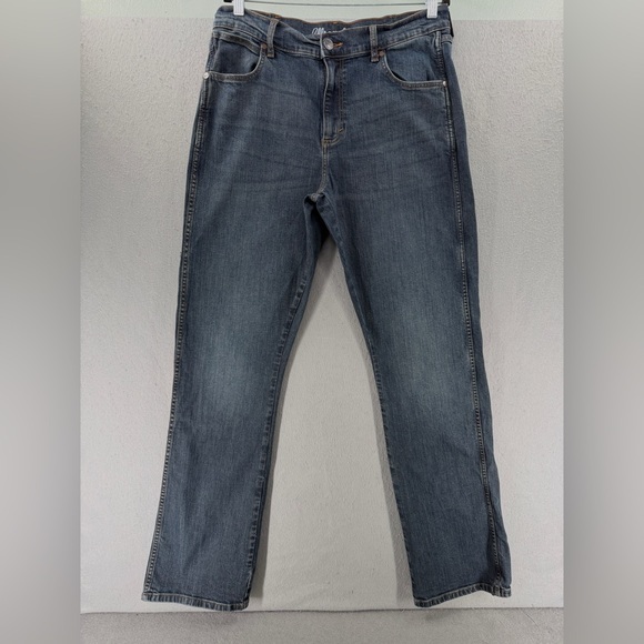 Wrangler Other - Wrangler Relaxed Fit Bootcut Jeans Mens 33x36 Blue Retro Fall City‎ Wash Western